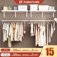 120cm Clothes Rack Clothes Bar Hanging rack Clothes hanging rack Besi Gantung Baju Sangkut baju Peny