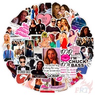 50Pcs/Set ❉ Gossip Girl Series 02 Stickers ❉ Serena Blair Classical Youth Idol TV Shows DIY Fashion 