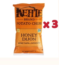 (Bundle of 3) Kettle Chips Honey Dijon 141g (exp date: 12/9/26)