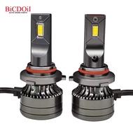 BICDOII Car Headlight Bulb 9005 HB3 9006 HB4 9012 HIR2 12V 10000LM 30W 6000K LED Lamp Lights 360Degr