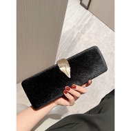 nunu handbag sling bag women Wanita fesyen beludru panjang perjamuan satu bahu