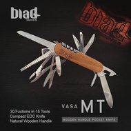 Pisau Saku Lipat Multifungsi BLAD VASA MT 30 in 1 Pocket Knife EDC