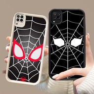 DJ-46 Spiderman Silicone Casing black and white for Samsung A12 A22 5G