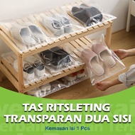 Breathable Transparent ZIPPER BAG Size 15*25 17*25 20*30 25*35 28*35 30*35 28*40 30*40 32*40 35*40 3