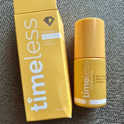 30ml Skin Care Timeless Brighten Skin Tone Reduce Dullness Collagen Antioxidant Serum 20% Vitamin C 