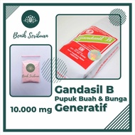 Gandasil B Pupuk Buah &amp; Bunga NPK Generatif Nutrisi Percepat Pembuahan