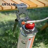 [AWHAO] Butane Gas Cylinder Holder, Camping Table, Gas Cylinder Organizer, Multifunctional Gas Cylin
