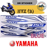 NVX155 V1 Stripe Stiker Sticker YAMAHA NVX 155 (2) BODY COVERSET COVER SET KAVERSET KAVER SET