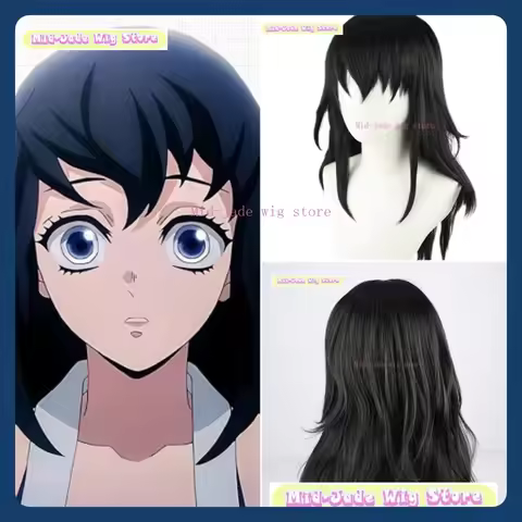 Mid-jade Wig Store Suma Demon Cosplay Wig Anime Game Role-playing Halloween Party Performance Synthe