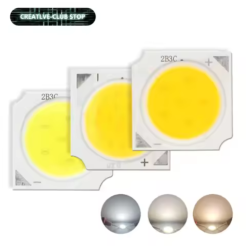 10pcs a lot 3W/5W/7W/10W 6500K/4000K/3000K LED COB Light Beads 1313 LED lamp Bead LED Bulb Chip Spot