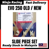 Ori SYM Evo 250 Symphony 250i SYM250 Evo250i Evo250 i Slide Piece Set (3pcs) U Rubber Getah Set Orig