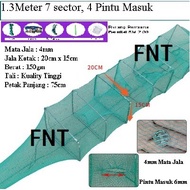 READY STOCK 1.3M  Bubu Naga Jala  Ikan Udang Ketam, Fishing Fish Prawn Crab Net Trap, 鱼虾 螃蟹网笼