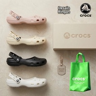 100% ORIGINAL Crocs Classic Ballet Clogs Crocs sandals Wanita Crocs Ballet Sandals Women's Shoes