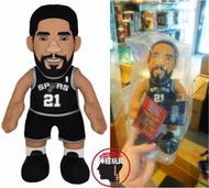 【神經玩具】現貨 Bleacher Creatures BC NBA Tim Duncan 馬刺 黑 10吋絨毛娃娃