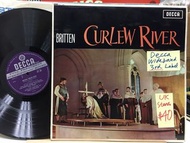 LP classical :  ( Decca Wideband / 大Decca ) Benjamin Britten composes &amp; Conducts - Curlew River, Decca UK pressing 黑膠唱片