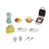 Sylvanian Families Furniture [Lunch Set] KA-417 ST Mark Certified 3 Years and Over Toy Doll House Sylvanian Families Epoch Co., Ltd.