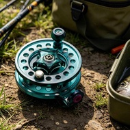 Adepe Fly Fishing Reel Left / Right Hand Retrieve Fly Reel Ice Fishing Reel Wheel