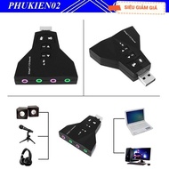 USB Sound 7.1 Spaceship Standard Sound Output