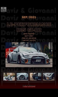 1/18 davis giovanni d&g gtrr 35 zero fighter