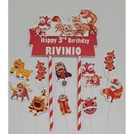 BARONGSAI CAKE TOPPER CAN CUSTOM NAME