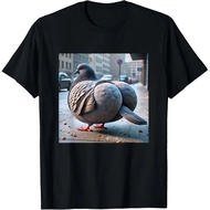 Women's Gyatt Gen Z Pigeon T-Shirt - Graphic Design | Kawaii Harajuku Fashion