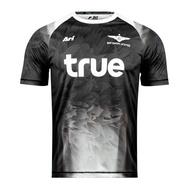 2023-24 Bangkok United Thai Football League training jersey black