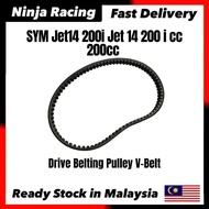 SYM Jet14 200i Jet 14 200 i cc 200cc Timing Belt Local & Original 1B01XMA02 Drive Belting Pulley V-B