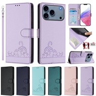 Cartoon Cat Phone Case For iPhone 17 Pro Max 17pro Case iPhone 17 Air Case iPhone 16e 14 15 16 Pro M