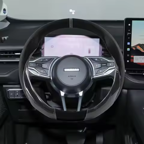 38CM Leather Car Steering Wheel Cover For Great Wall Haval H6 2024 H9 2024 H2 M6 Cool Dog Plus Owl D