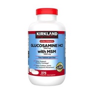 美國Kirkland Glucosamine 葡萄糖胺1500毫克+MSM(有機硫)1500毫克,375粒裝