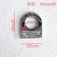 S/S PAD LOCK RING不锈钢 门饵 5.0mm 1/4"X1-1/4x1-1/2" STAINLESS STEEL