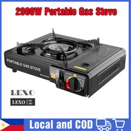 Lexon Portable Gas Range 2900W Butane Gas Range Camping Gas Range Electric Range Single Burner For Camping Barbecue