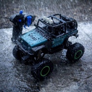 Rc anti air Jeep offroad Wrangler LED waterproof batre cas mainan remote control