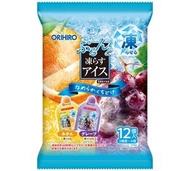 ORIHIRO - 蒟蒻果凍 蜜柑+葡萄 12枚入 此日期前最佳：2027.04【平行進口】不同版本隨機發