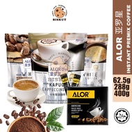 Alor Instant Premix Coffee | Cappuccino, Original White Coffee & Arabica Coffee
