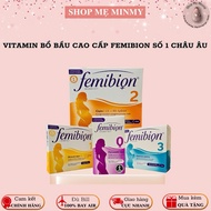 FEMIBION Pregnancy Vitamins No. 0,1,2,3, No. 1 Genuine Europe - MinMy Mom Shop