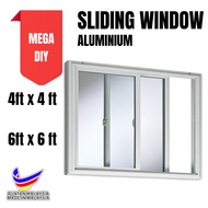 Aluminium Sliding Window / Tingkap Sliding Aluminium