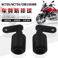ตัวเลื่อนกรอบป้องกันล้มสำหรับมอเตอร์ไซค์ฮอนด้า NC750X NC750S NC 750X 750S NC750 X/s การ์ดแฟริ่งปลอกป