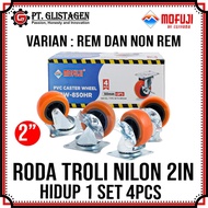 Mofuji Wheels 2" Trolley Wheels Trolley Trolley Trolley Display Cabinet Wheels 2 Inch Pvc Caster Whe