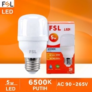 FSL 5W 10W 20W 30W 40W 50 Watt White Capsule Bulb - Bright & Energy Saving Home Light