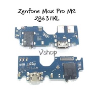 Flexible connector charger board charger connector hodsfree board Asus max pro m2 + original ic