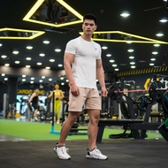 Gymshark High Quality Men's Cotton T-shirt ⚜️ Freeship ⚜️ Cool Absorb Sweat - No Stretch