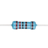 (50pcs) 1/4W Metal Film Resistor - (2.2 ohm to 2.2M ohm) - 1% Tolerance - Perintang Elektronik 1/4 W
