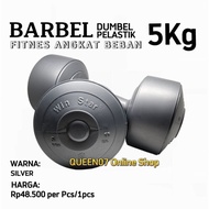 Dumbbell Dumbbell/ Plastic Barbell 5kg 5 kg Win Star