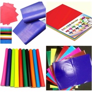 Colour Flint Paper Kertas Warna(50pcs)颜色手工纸 80gsm (50 Sheets 49cm x 65cm Colour Paper Origami Paper 