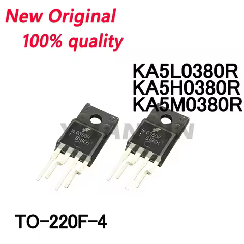 5/PCS New Original KA5L0380R 5L0380R KA5H0380R 5H0380R KA5M0380R 5M0380R TO-220F-4 LCD power managem