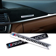 2PCS NEW Performance Motorsport Metal Logo Car Sticker Aluminum Emblem Grill Badge for BMW E36 E39 E