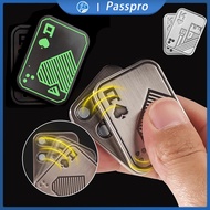 Fidget Clicker Shuffle Fidget Slider Edc Metal Magnetic Stress Relief Toy