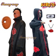 Naruto Akatsuki Costume Cloak Cosplay Uchiha Sasuke Cape Itachi Clothing