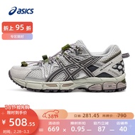 亚瑟士ASICS跑步鞋女鞋透气运动鞋越野抓地耐磨跑鞋 GEL-KAHANA 8 FL 灰色 37